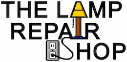 The logo for The Lamp Repair Shop.